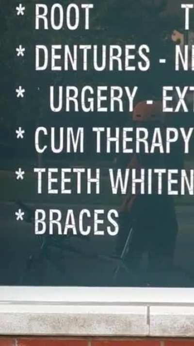 I need to switch over to this dentist, immediately