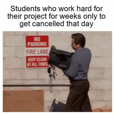 Happened to me once...