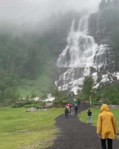 ? This Waterfall In Norway