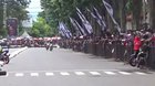 Biker getting that sweet revenge on rival who deliberately crashed him out