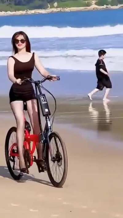 That bicycle work very differently than other bicycles