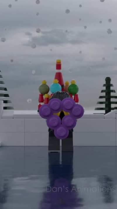 Rasputin Dance Challenge but its LEGO. An animation I made in Blender.