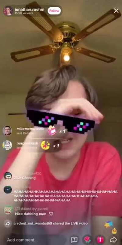 Tiktoker has a meltdown on livestream then blames his severe case of ADD