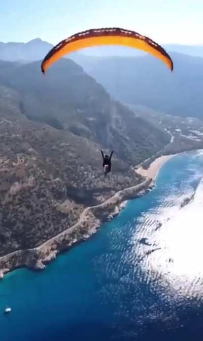 Doing flips while parachuting