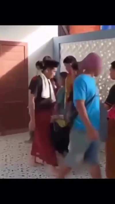 Bathroom queue