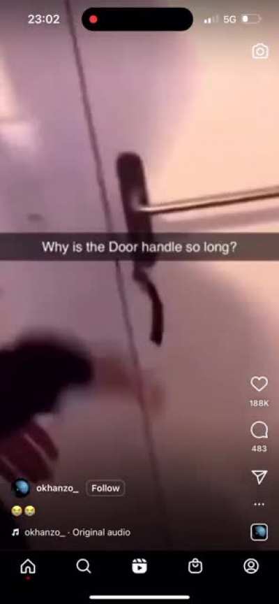 The longest handle ????