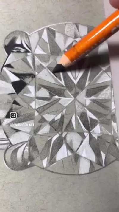 My new diamond ring drawing for a client ?