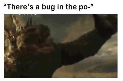 it's only a tarantula