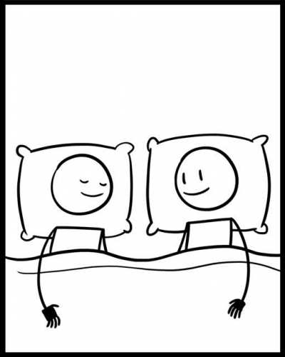 Nightly ritual.