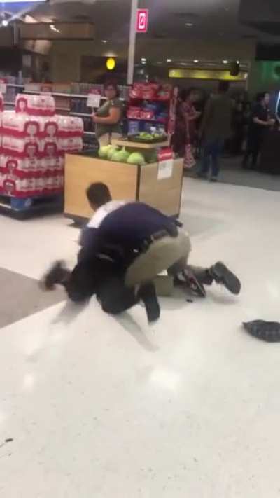 Woman yells out the N-word in public. Then immunity starts begging for her life while getting arrested