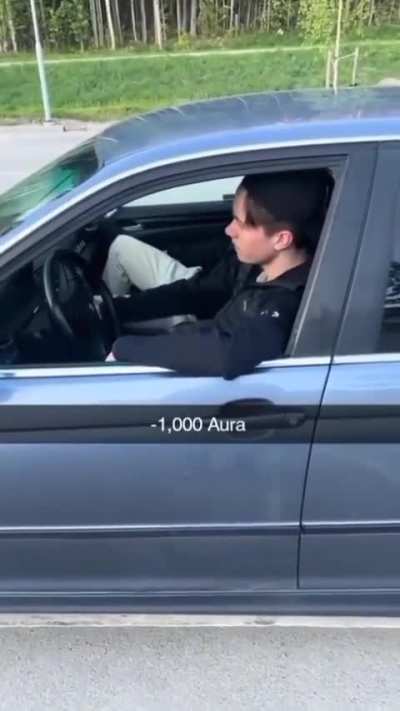 Bro lost all his aura?