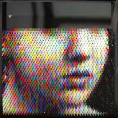 "Crayon Creation" Timelapse by Christian Faur.