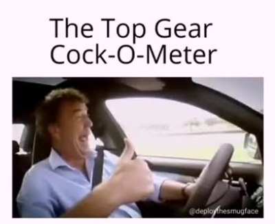 Classic Top Gear Cock-O-Meter