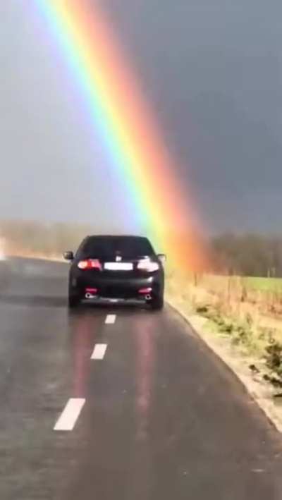 ? End of the rainbow.