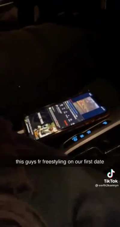 Freestyling in a first date