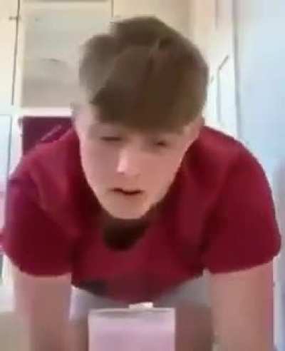 What was he doing?