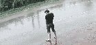 WCGW if I pee into this puddle with cars driving by