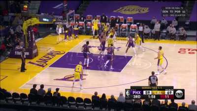 [Highlight] Anthony Davis with a Magic Johnson impression