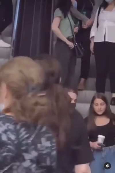 Not the reaction she wanted