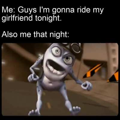 Haha imaginary gf goes brrrr
