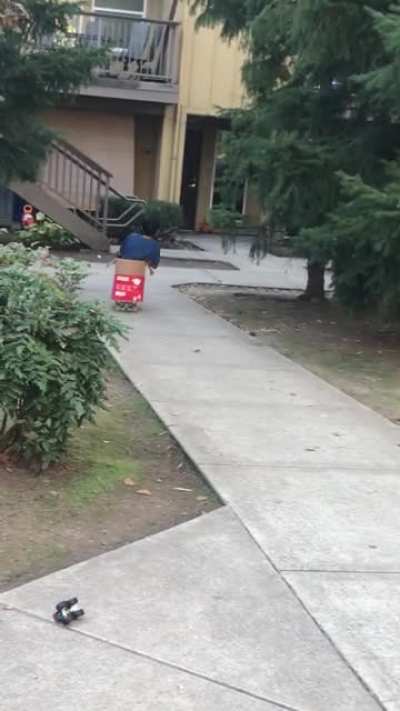 This fool ate shit ???