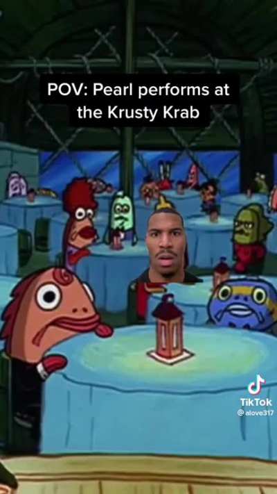 Mr. Krabs, come get your daughter