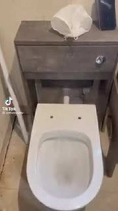 to install a toilet