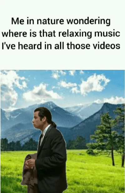 It's a trap,nothing but silence there