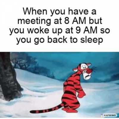 When my alarm doesn't work