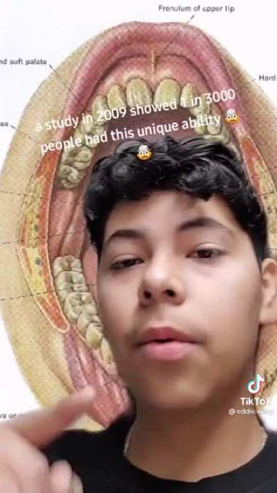 Crazy fact about the mouth