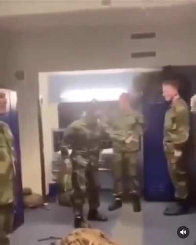 Just a typical room inspection in the Norwegian King’s Guard