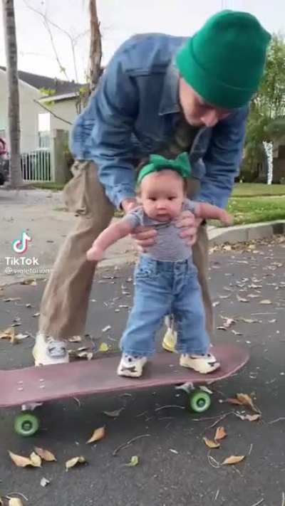 She fly and don’t even know it yet?