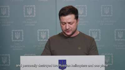 Zelensky: "Evil, armed with rockets, bombs and artillery, must be stopped immediately. Destroyed economically. We must show that humanity is able to protect themselves"