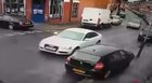 Audi gets rear-ended