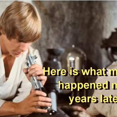A while back, a Star Wars fan asked me to do this "What if ?" for them. I can't recall their username or the website. Anyway, here you go...