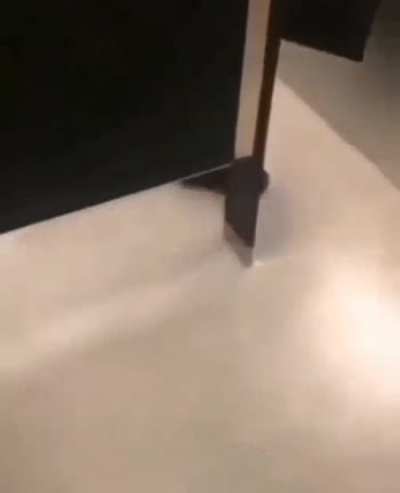 Throwing not washed off shit back