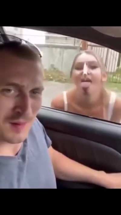 She forgot about gravity