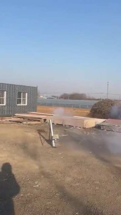 Chinese folk inventions: fireworks RPG-7 and fireworks mortar