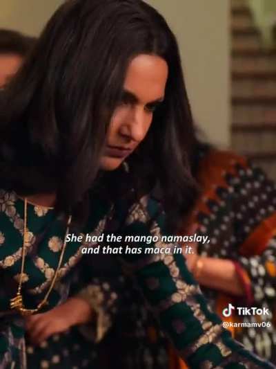 They got the indian grandma part alright ???