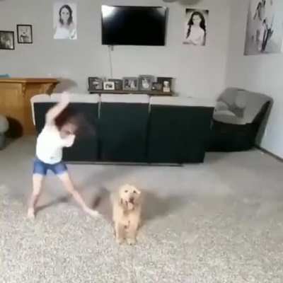They have an entire routine together!