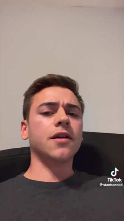 Bothering people with stupid TikTok trends and getting offended when they actually don't wanna deal with your bullshit ?‍♂️