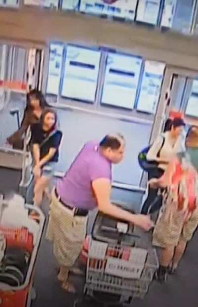 WCGW when putting a balloon in the cart