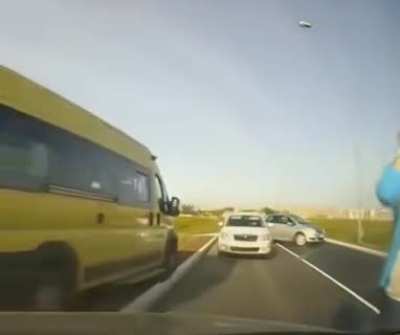 To overtake and clear the road