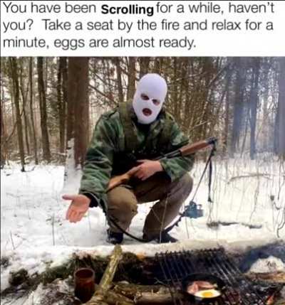 Here, take a seat from the cringe.
