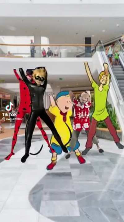 Shaggy got them moves