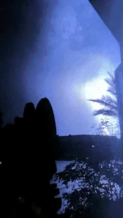 ? Lightning in Southern California last night ?