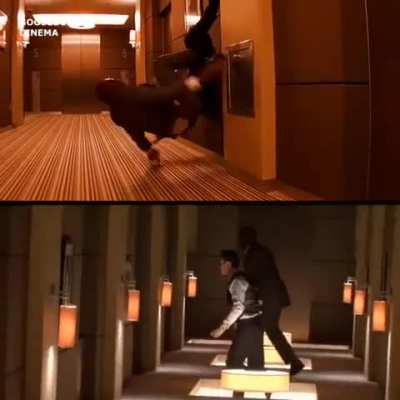 How Christopher Nolan shot this scene in Inception without using digital effects