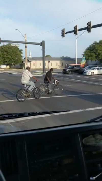 What do you think he's picking up?