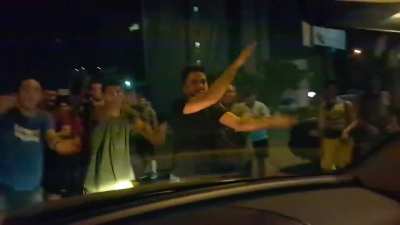 A Group Of Protesters In Lebanon Singing "Baby Shark" To A Toddler