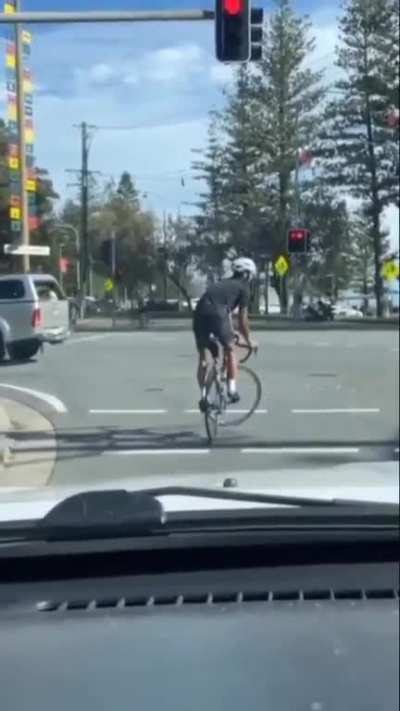 Waiting for the green light